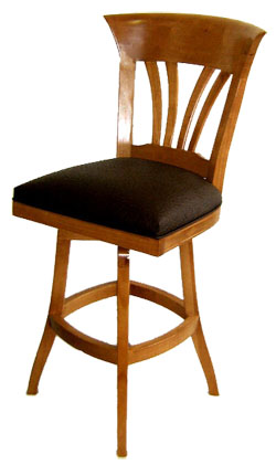 Wave without Arms Bar Stool