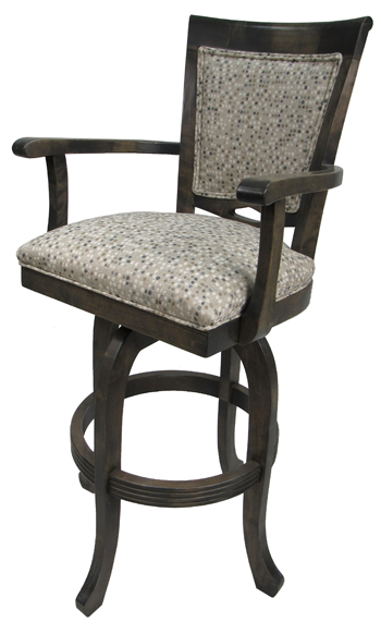 420 with Woven Back Bar Stool