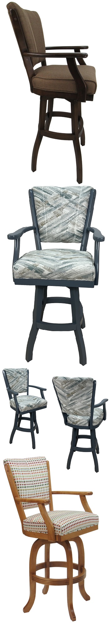 Classic with Arms Bar Stool - 2