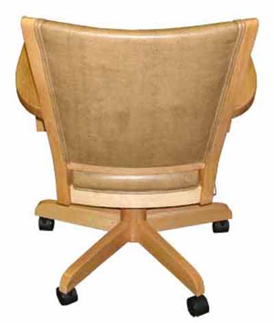Coco Caster Chair with Arms Chair - 2