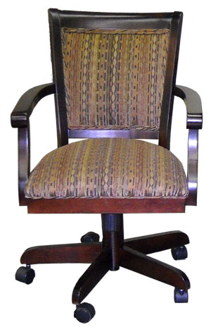 Mango Caster Chair with Arms Chair - 2