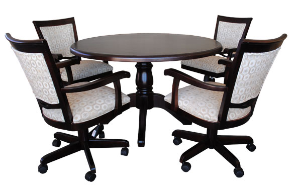 400 Caster Chairs with Round Table Dinette