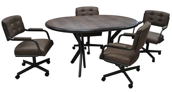 M-112 Caster Chairs 42x42x60 Table Dinette