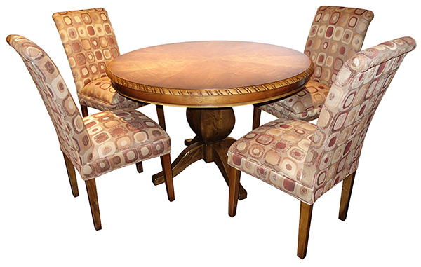 Somerville Chairs Round Table Dinette
