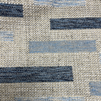 Block Weave Blue Beige - Grade C
