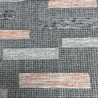 Block Weave Coral Grey - Grade C